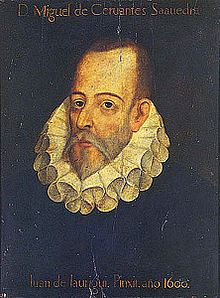 retrato de Cervantes